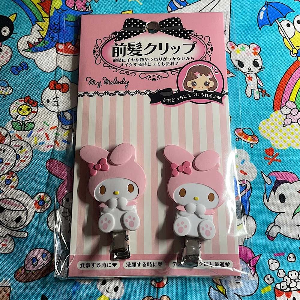 My Melody hair Clips